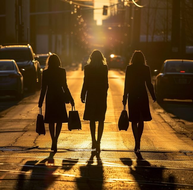Business women Selling Business